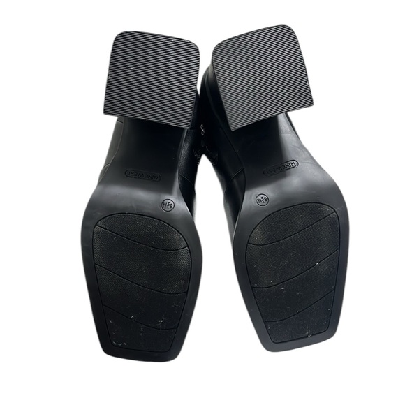 Nine West Black Begone 3 Faux Leather Tall Over-The-Knee Boots Size 8.5 - Picture 8 of 9